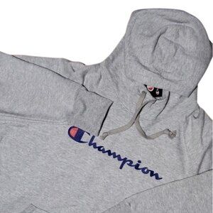 Champion Womens Oxford Gray Fleece Pullover Hoodie 3X